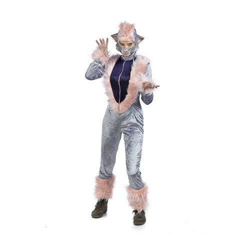COSTUME WILD CAT FOR WOMAN (MASK IS INCL