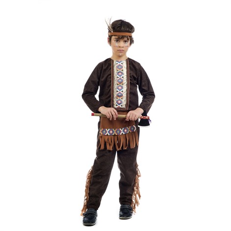 NATIVE AMERICAN BOY WITH SLEEVES